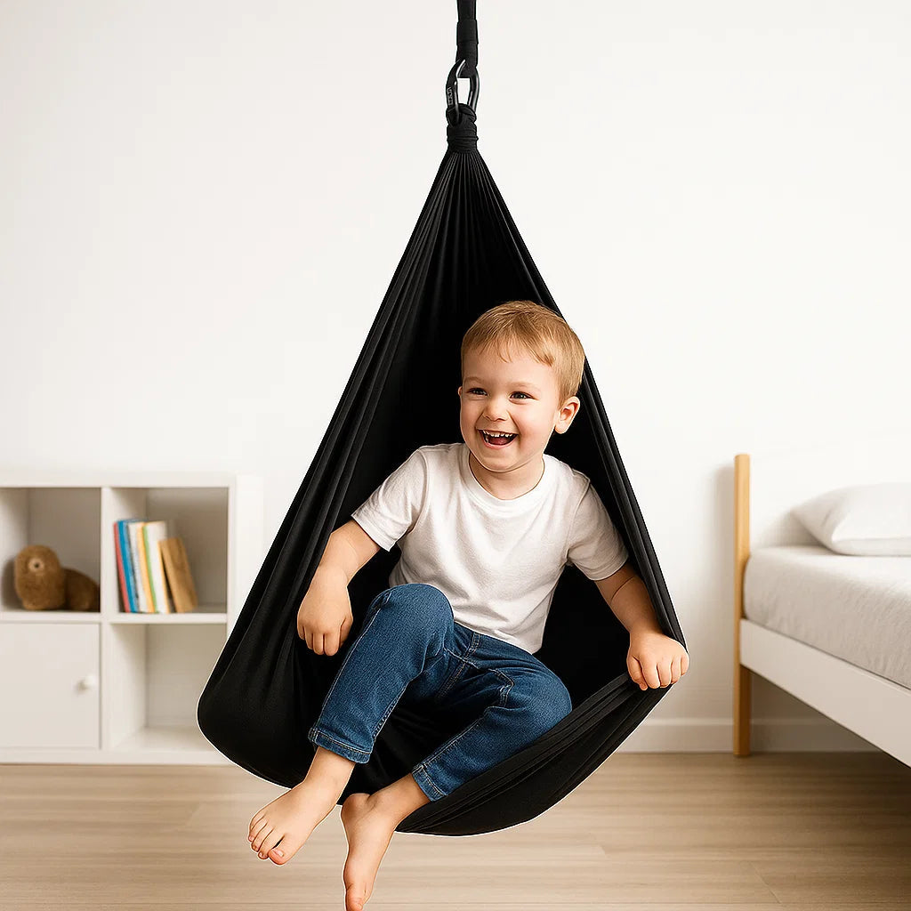 Kids Sensory Swing Soft Cotton Indoor Outdoor Relaxation Therapy 2