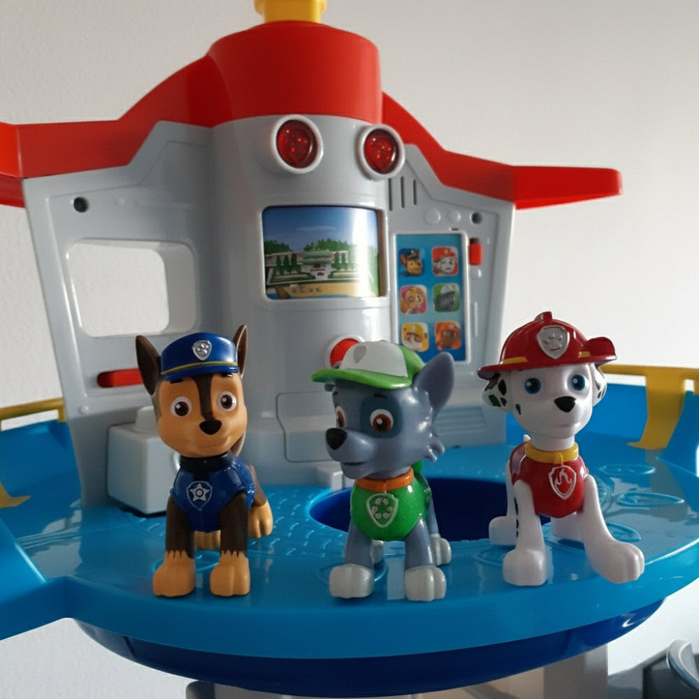 Kids Slide Playset Tower with Colorful Toy Cars for Indoor Outdoor Fun 3