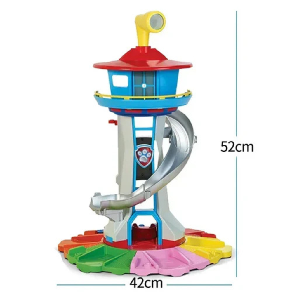 Kids Slide Playset Tower with Colorful Toy Cars for Indoor Outdoor Fun 5