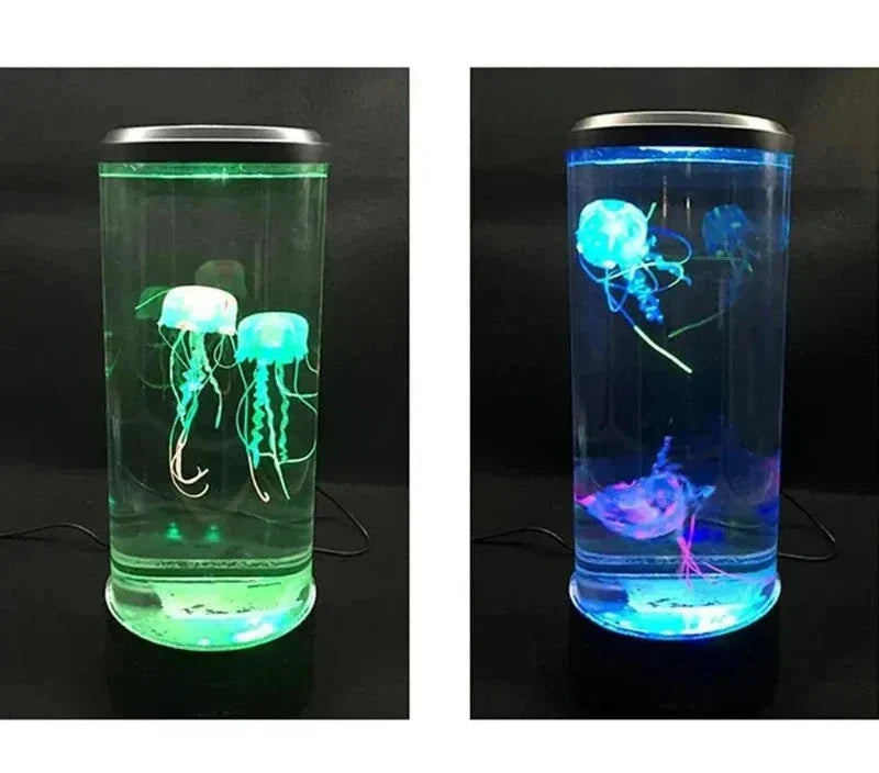 AquaGlow - LED Jellyfish Night Light – Ambient Lighting for Living Room and Bedroom
