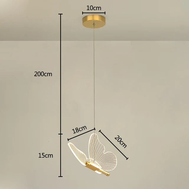 ButterflyGleam - LED Vlinder Hanglampen