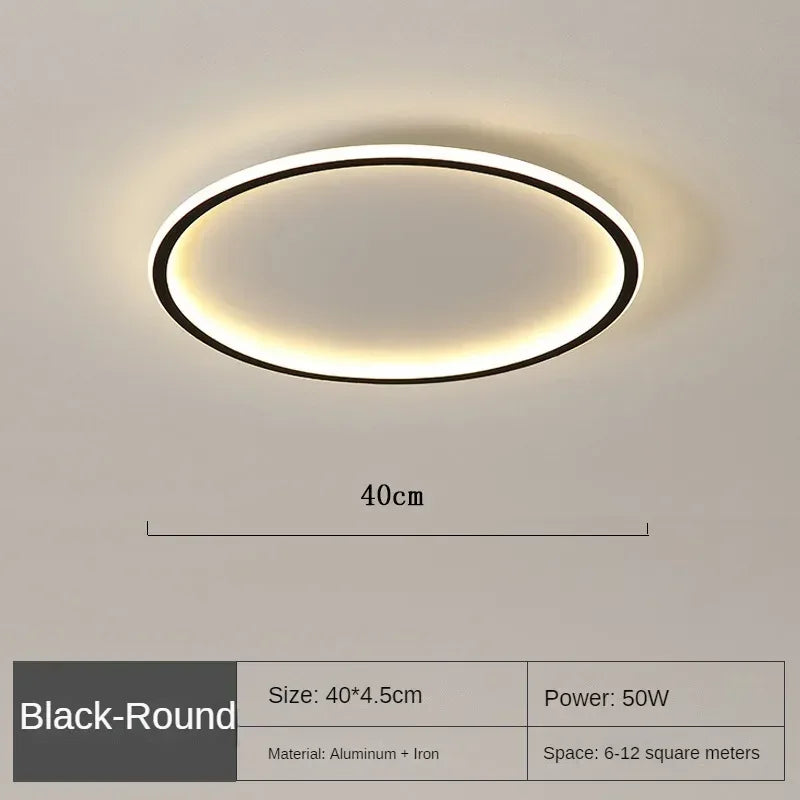 NoorderlichtBol - Scandinavian Round Ceiling Lamp