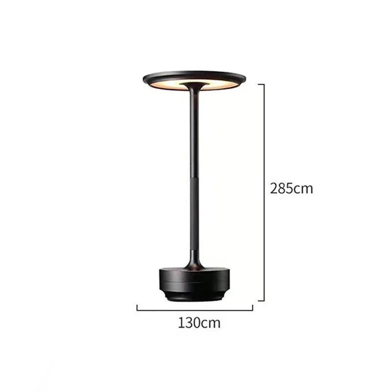 InduLume - Dimbare Industriële Tafellamp met LED Verlichting