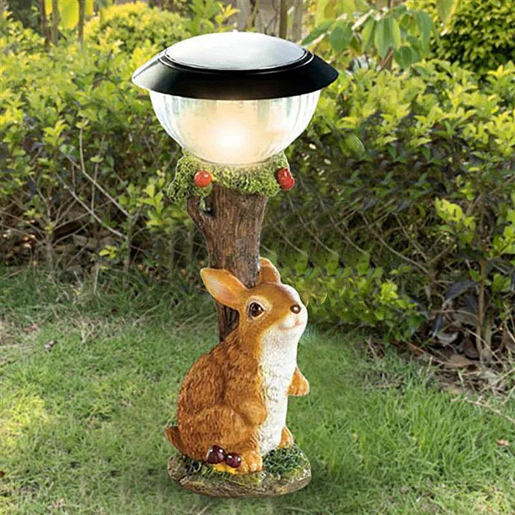 LumiPet - Solar Garden Lamp with Animal Figure – Decorative LED Outdoor Lamp for Garden and Terrace