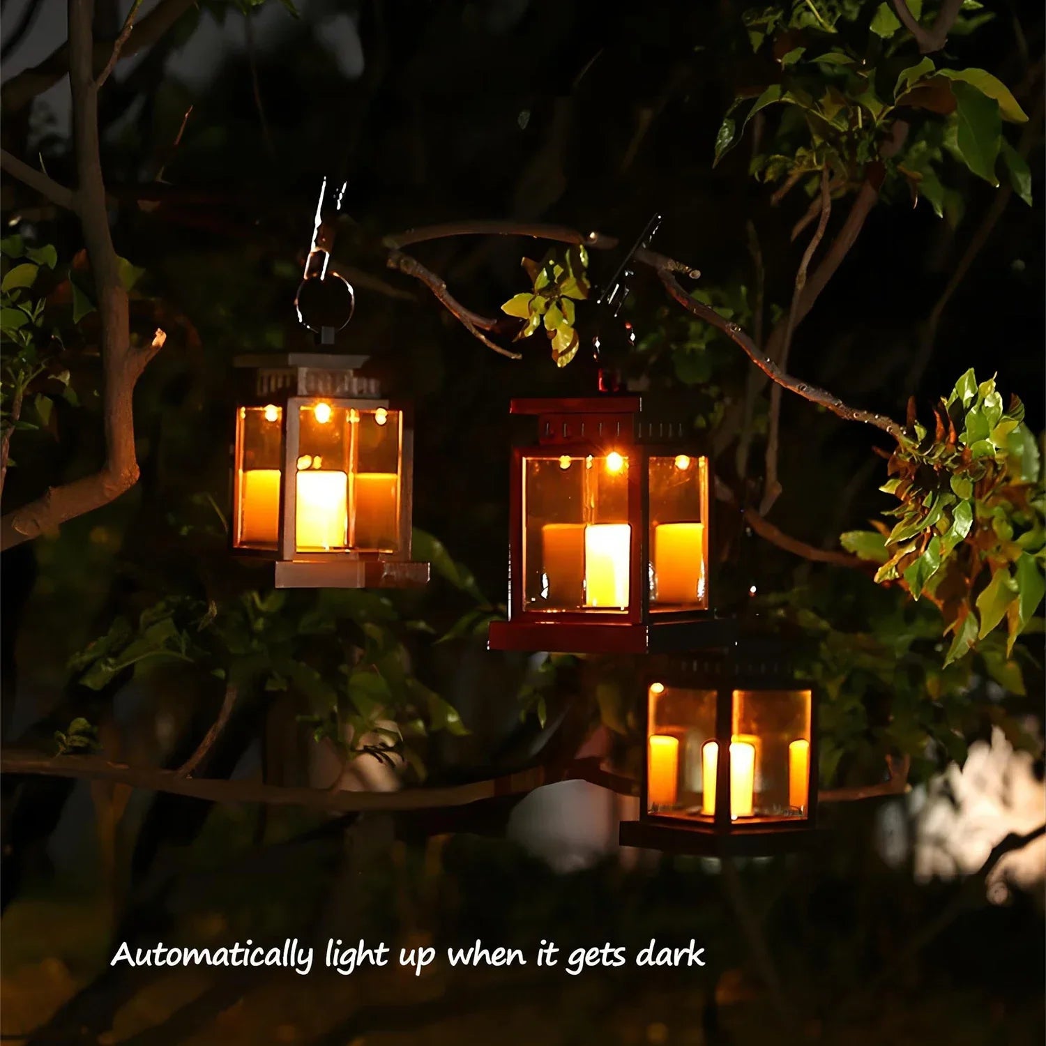 LumiLeaf - Atmospheric Garden Lantern