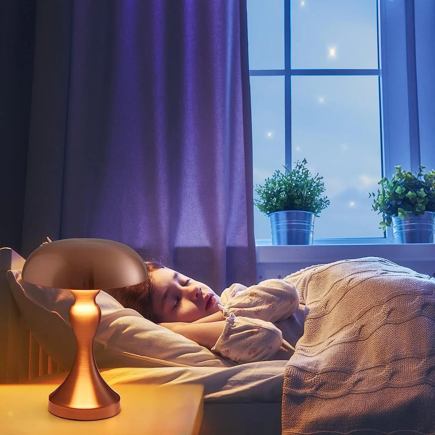 LumiGlow - Dimbare LED Leeslamp met Nachtlampje, Perfect voor de Slaapkamer