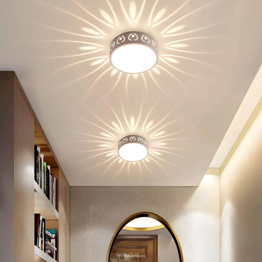LED Ceiling Light Slim Round Design for Hallways and Balconies 3