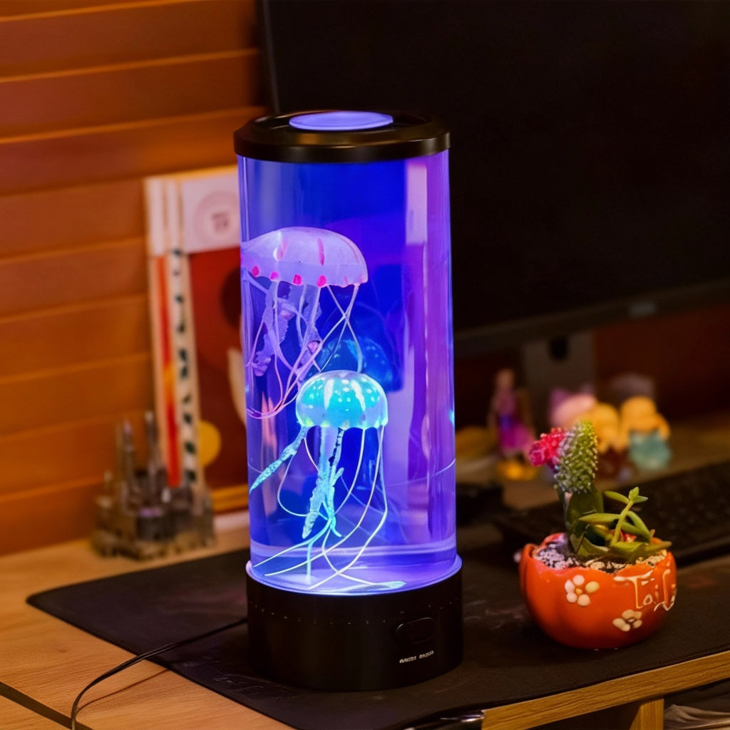 LED Jellyfish Lamp Color Changing Relaxation Light for Home Decor 2