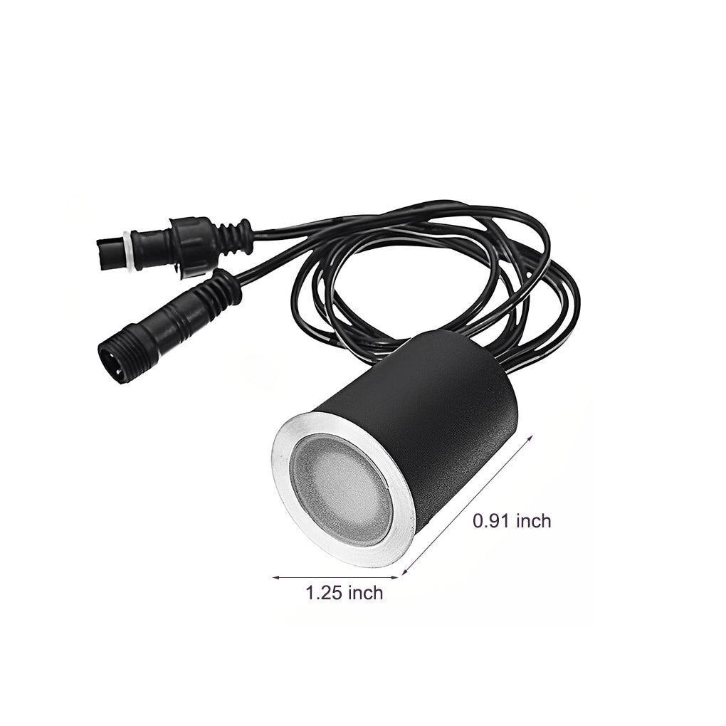 16 luces de trampilla LED para terraza exteriores