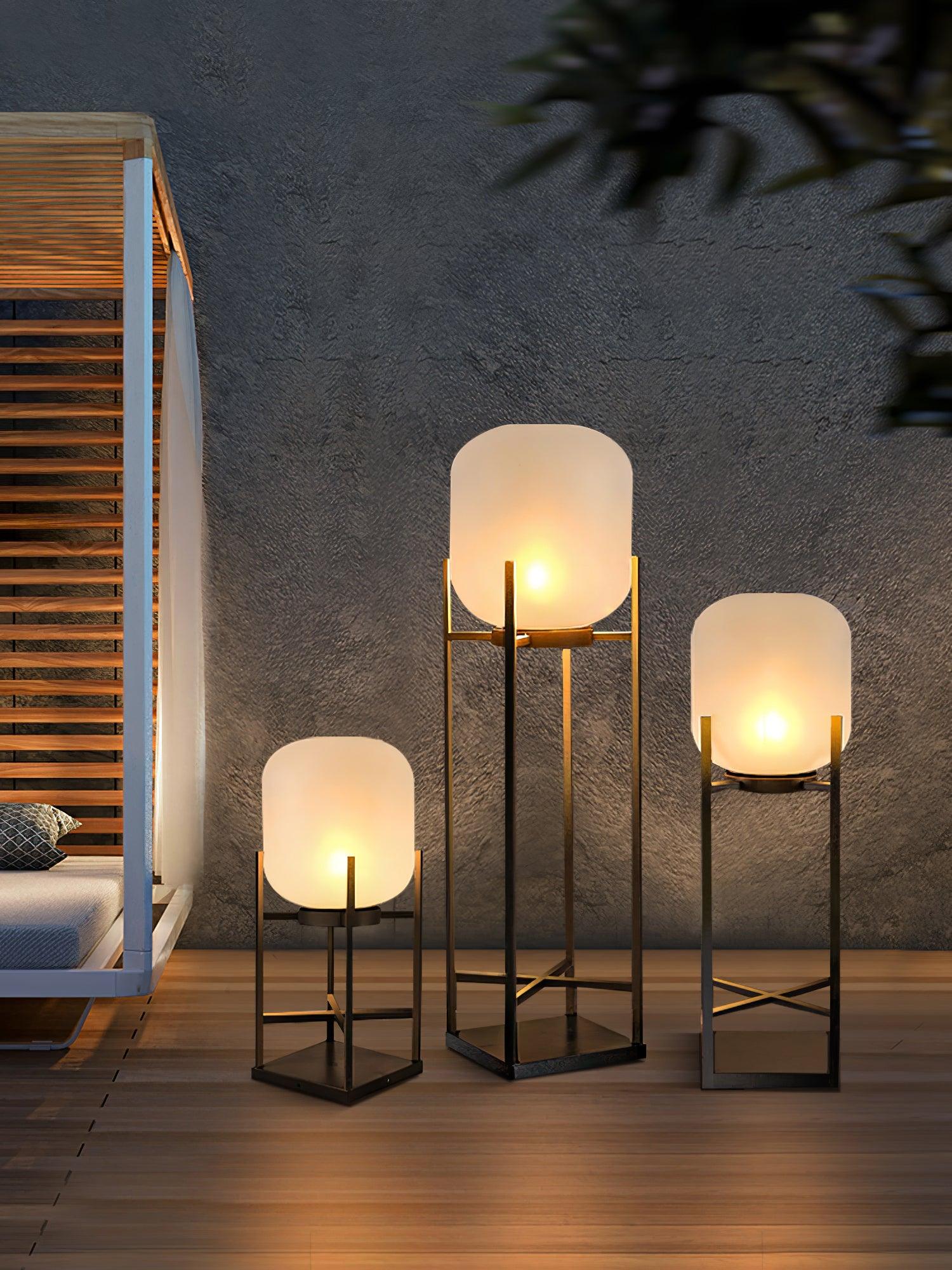 LumeStand - Solar LED Floor Lamp for Garden and Terrace