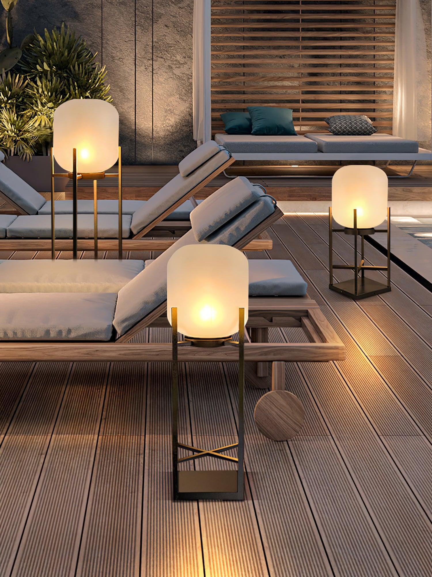 LumeStand - Solar LED Floor Lamp for Garden and Terrace