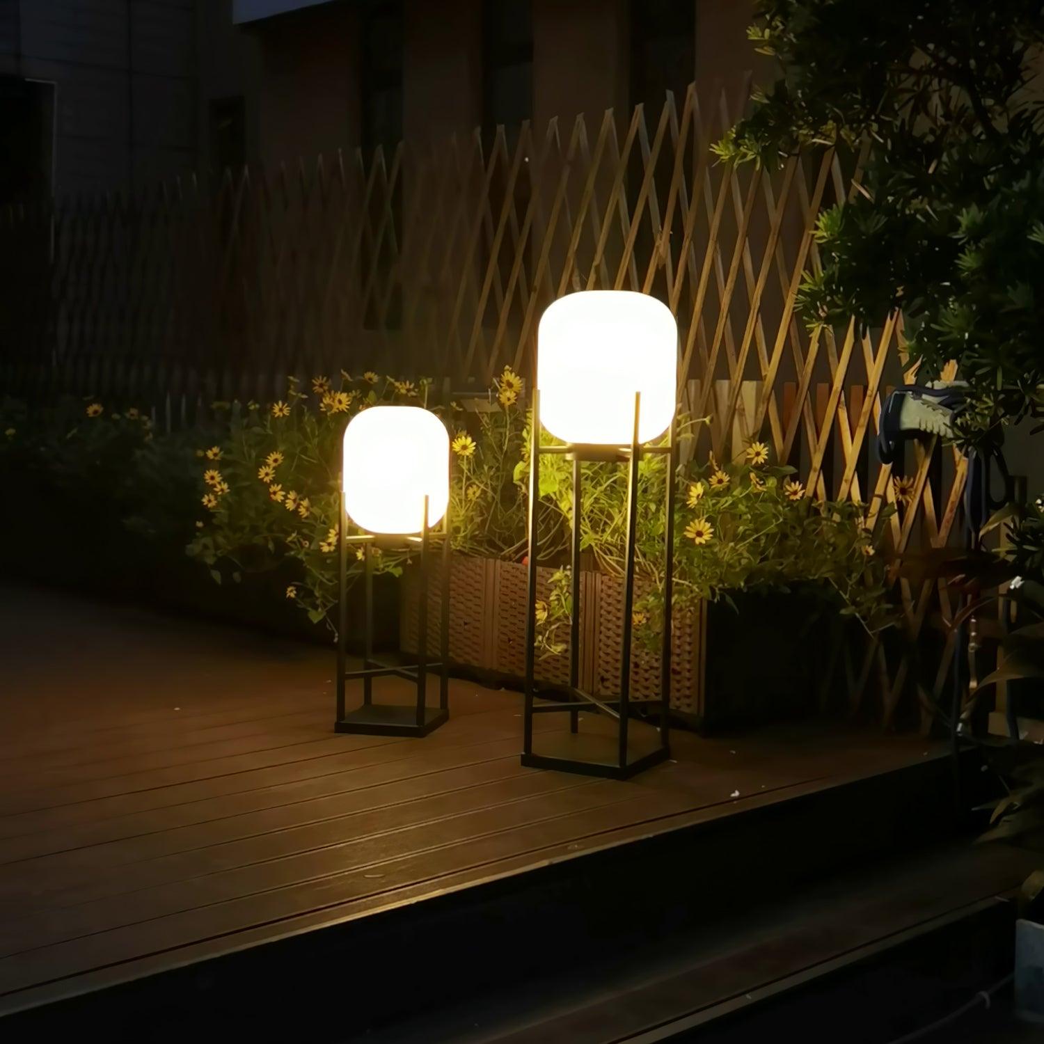 LumeStand - Solar LED Floor Lamp for Garden and Terrace