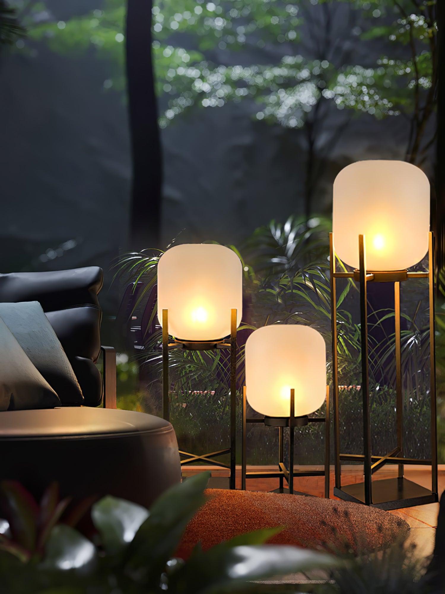 LumeStand - Solar LED Floor Lamp for Garden and Terrace