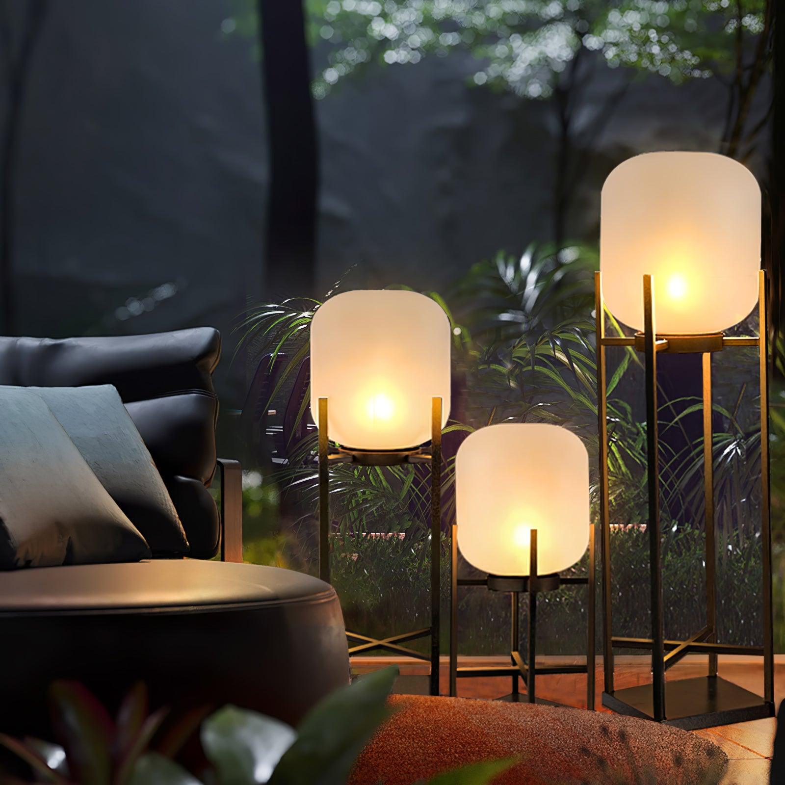 LumeStand - Solar LED Floor Lamp for Garden and Terrace