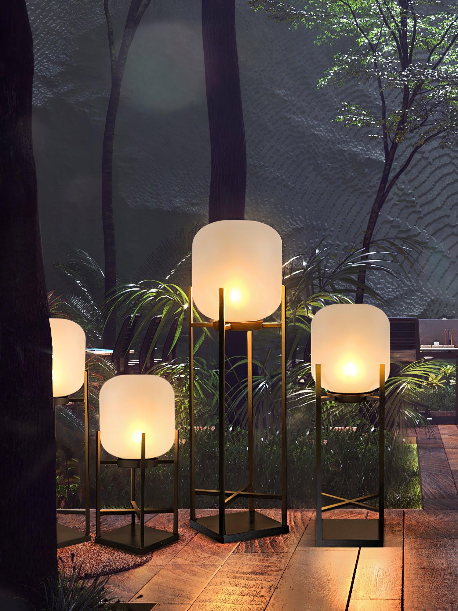 LumeStand - Solar LED Floor Lamp for Garden and Terrace
