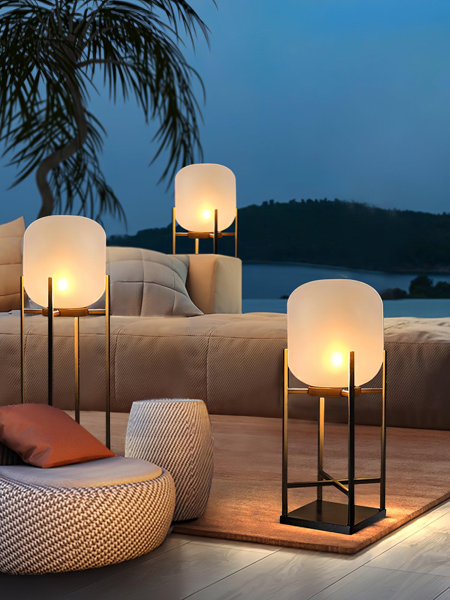 LumeStand - Solar LED Floor Lamp for Garden and Terrace