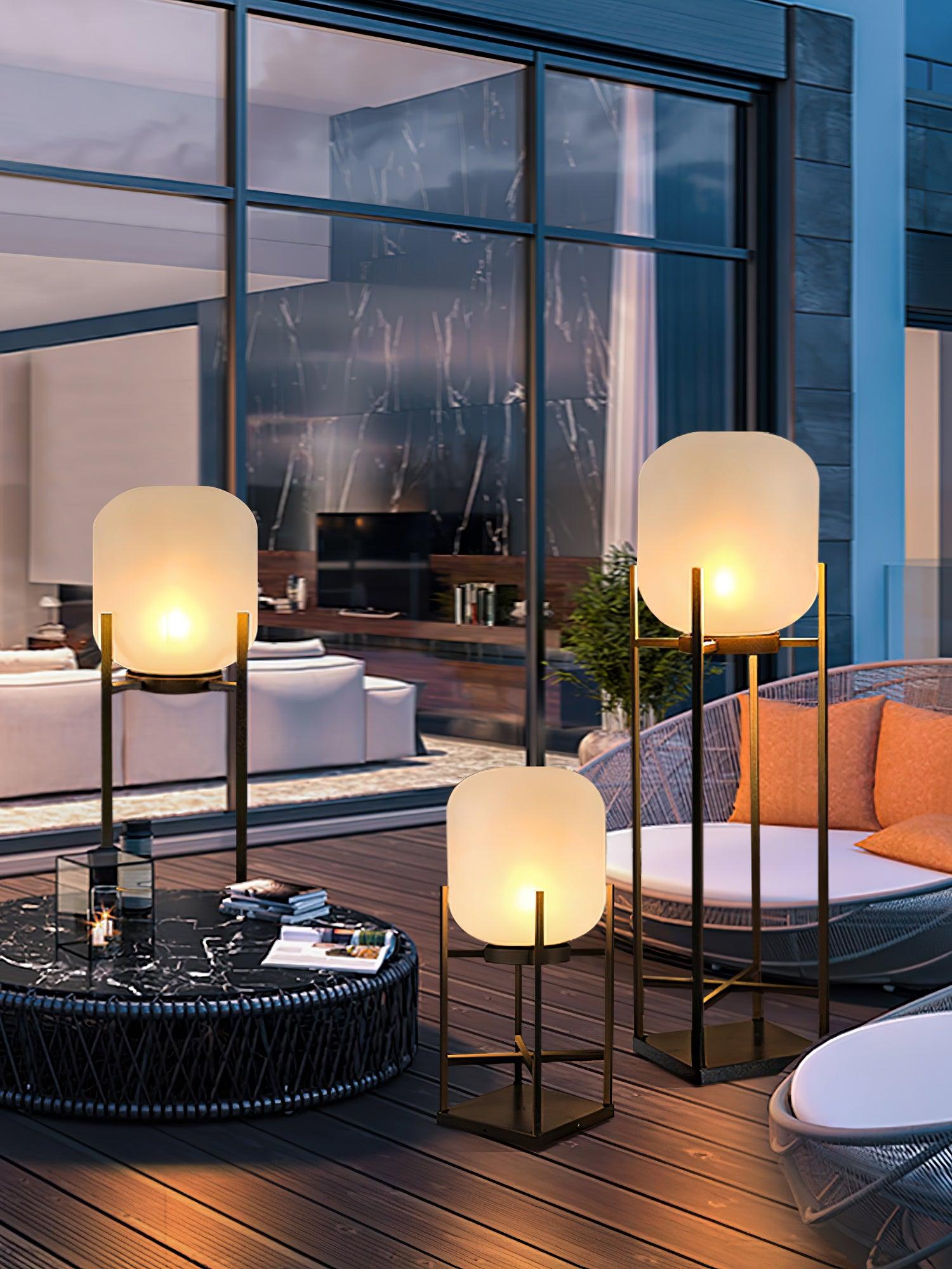 LumeStand - Solar LED Floor Lamp for Garden and Terrace