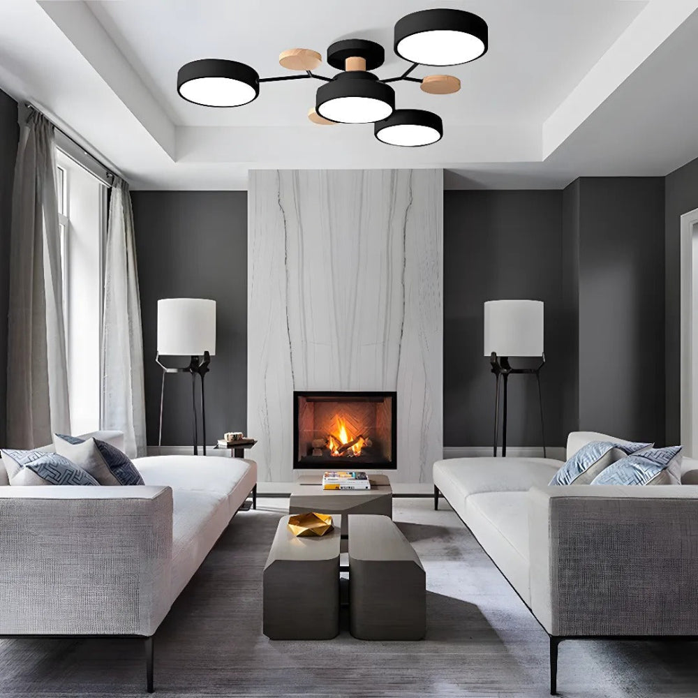 Ceiling Light Modern LED Flush Mount Chandelier - Image 17
