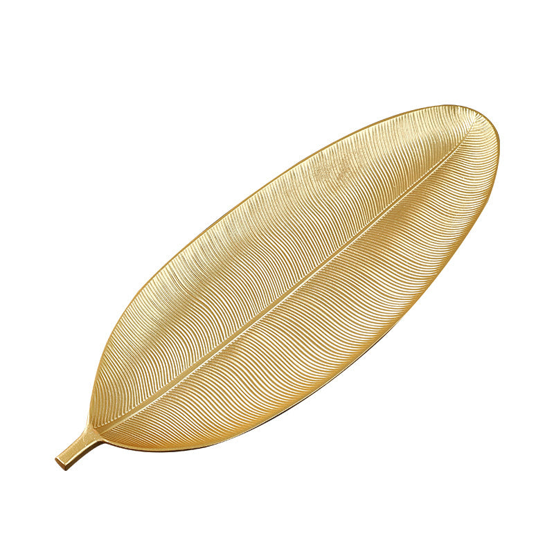 Dienblad Decoratief Bladvormig Hars Woonkamer Tafel