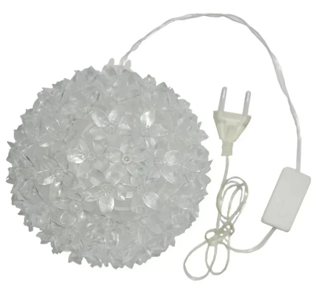 LumiBlossom – Solar Cherry Blossom String Lights for Garden – Romantic LED Outdoor Decoration