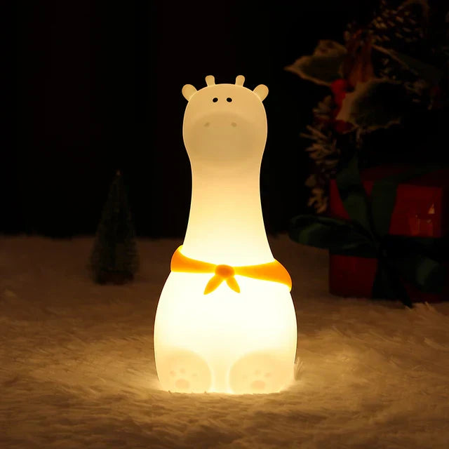 BunnyGlow - Dimbare LED Nachtlamp voor Kinderen met Touchbediening en USB Oplaadfunctie