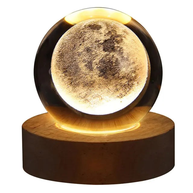 GalaxyGlow - Solar System Table Lamp – LED Lighting with Planet Design