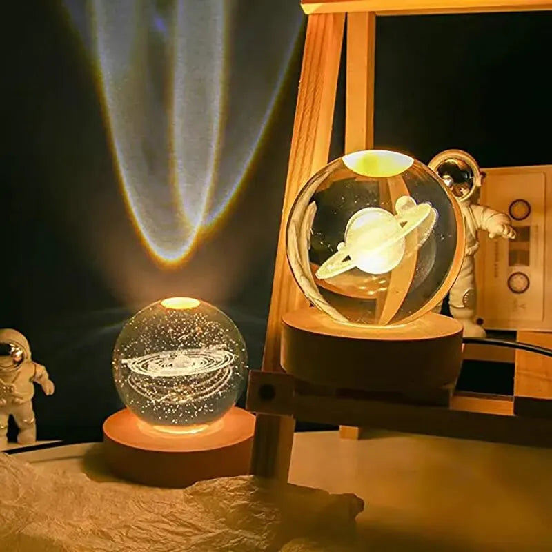 GalaxyGlow - Solar Systeem Tafellamp – LED Verlichting met Planetendesign