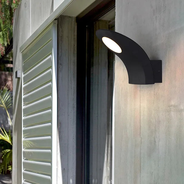LumiVista – Modern LED Wall Lamp for Veranda & Terrace – Weatherproof & Energy Efficient