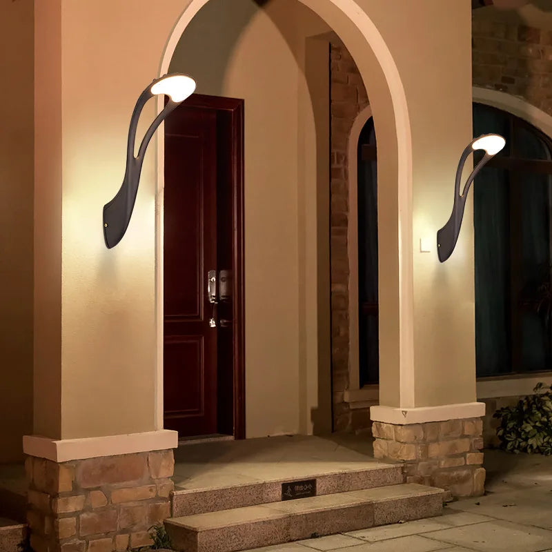 LumiVista – Modern LED Wall Lamp for Veranda & Terrace – Weatherproof & Energy Efficient