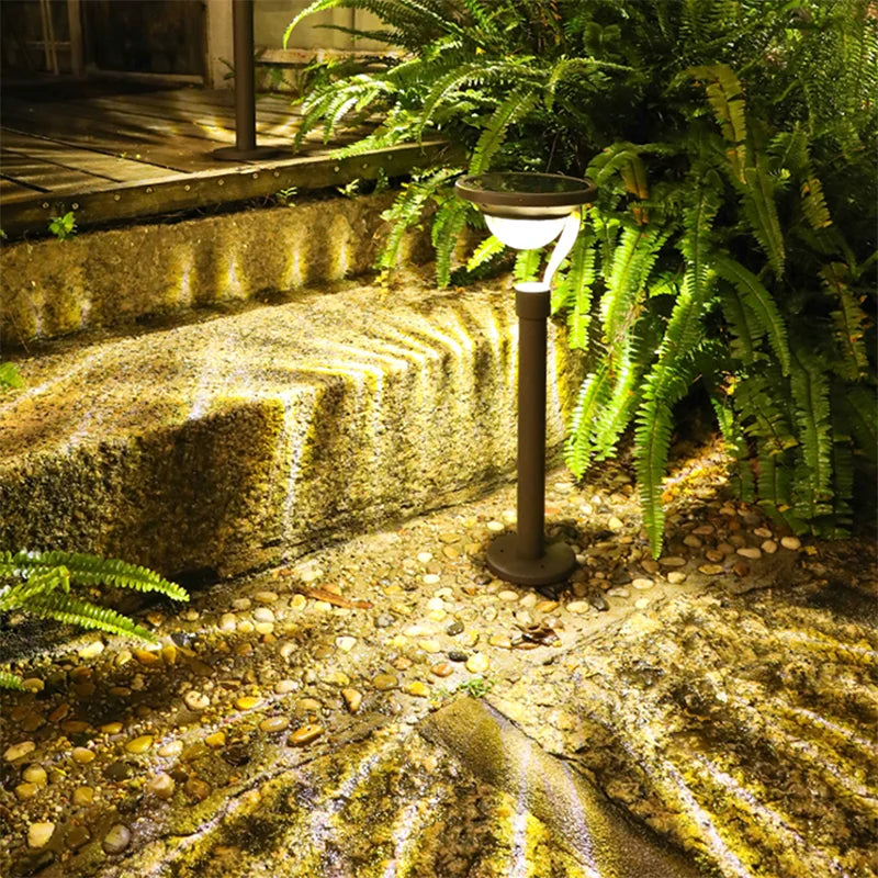 LawnGlow – Lampada Solare per Prato – Illuminazione da Giardino LED Sostenibile per Esterni