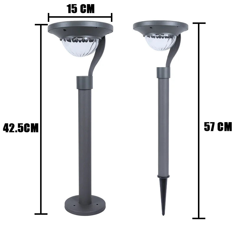 LawnGlow – Lampada Solare per Prato – Illuminazione da Giardino LED Sostenibile per Esterni
