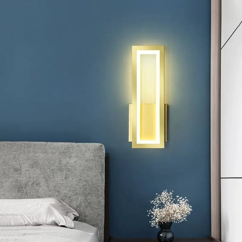 GlowSpace – Moderne LED Wandlamp in Minimalistisch Design voor Woonkamer & Hal