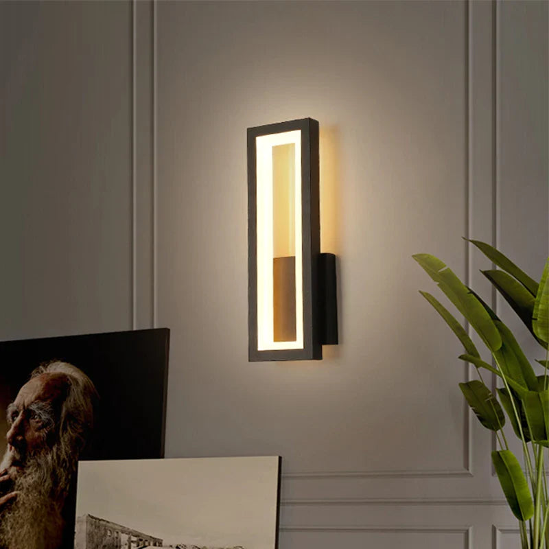 LumiGlow - Lámpara de pared LED moderna | Iluminación interior elegante