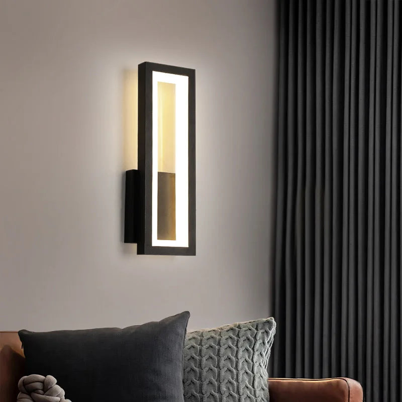 LumiGlow - Lámpara de pared LED moderna | Iluminación interior elegante