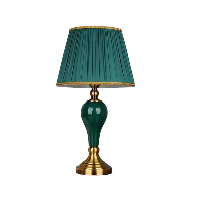 LumiCeram - Lámpara de mesa cerámica moderna | Iluminación elegante para sala de estar y dormitorio