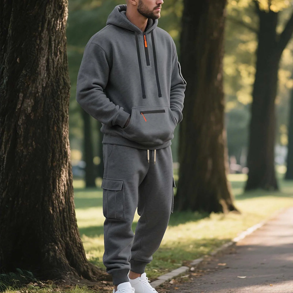 Heren Trainingspak Casual Tweedelige Set Dagelijks Gebruik