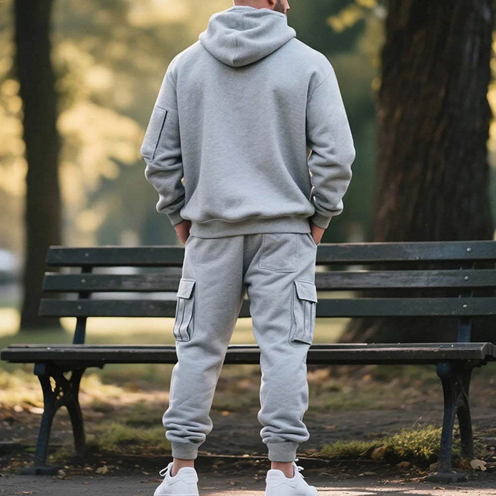 Heren Trainingspak Casual Tweedelige Set Dagelijks Gebruik