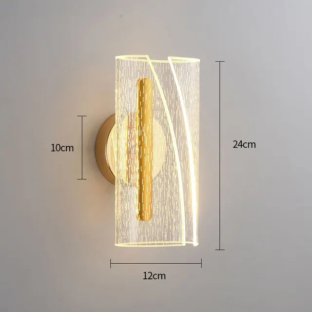 AuroraScand - Scandinavische LED Wandlamp