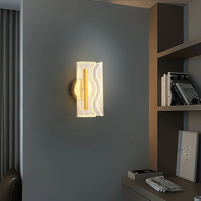 AuroraScand - Scandinavische LED Wandlamp