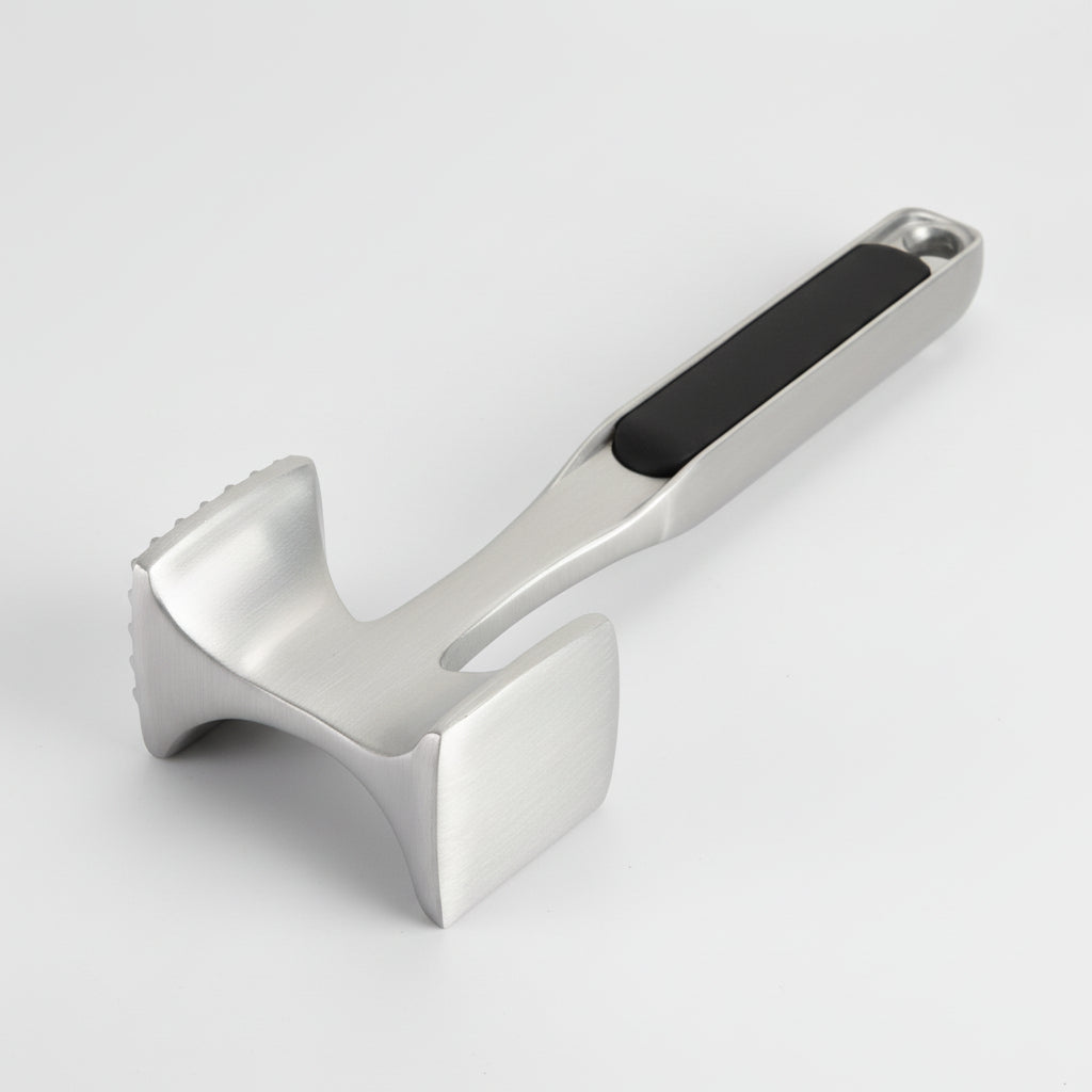 Martelo para Amaciar Carne em Alumínio Ferramenta de Cozinha Ergonómica