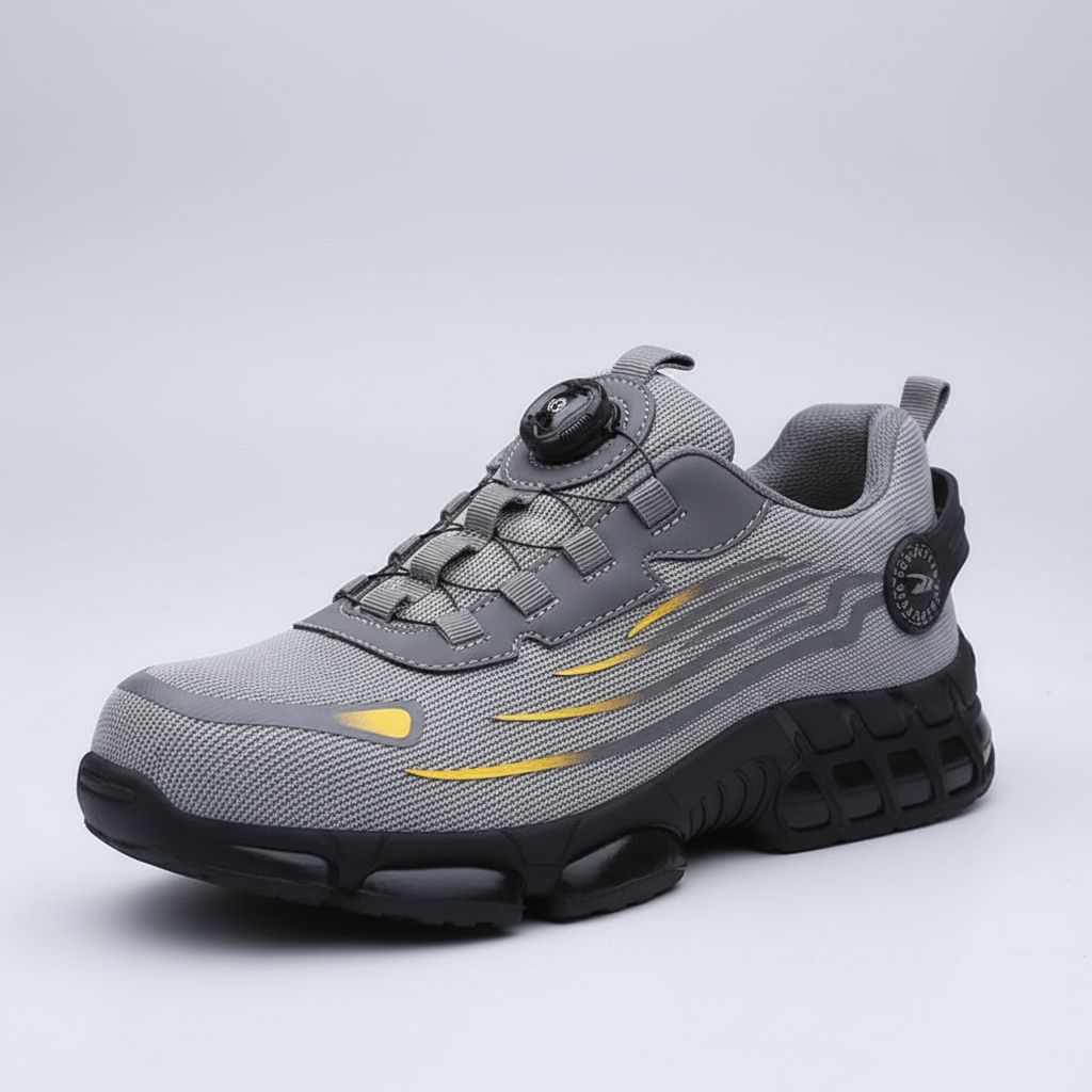 Men's Lightweight Orthopedic Safety Shoes Non-Slip Comfort Design 4