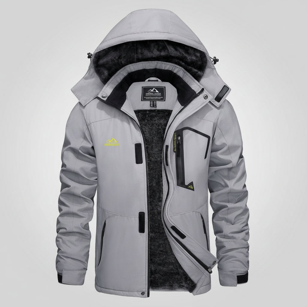 Waterdichte Winterjas Fleecevoering Buitenactiviteiten