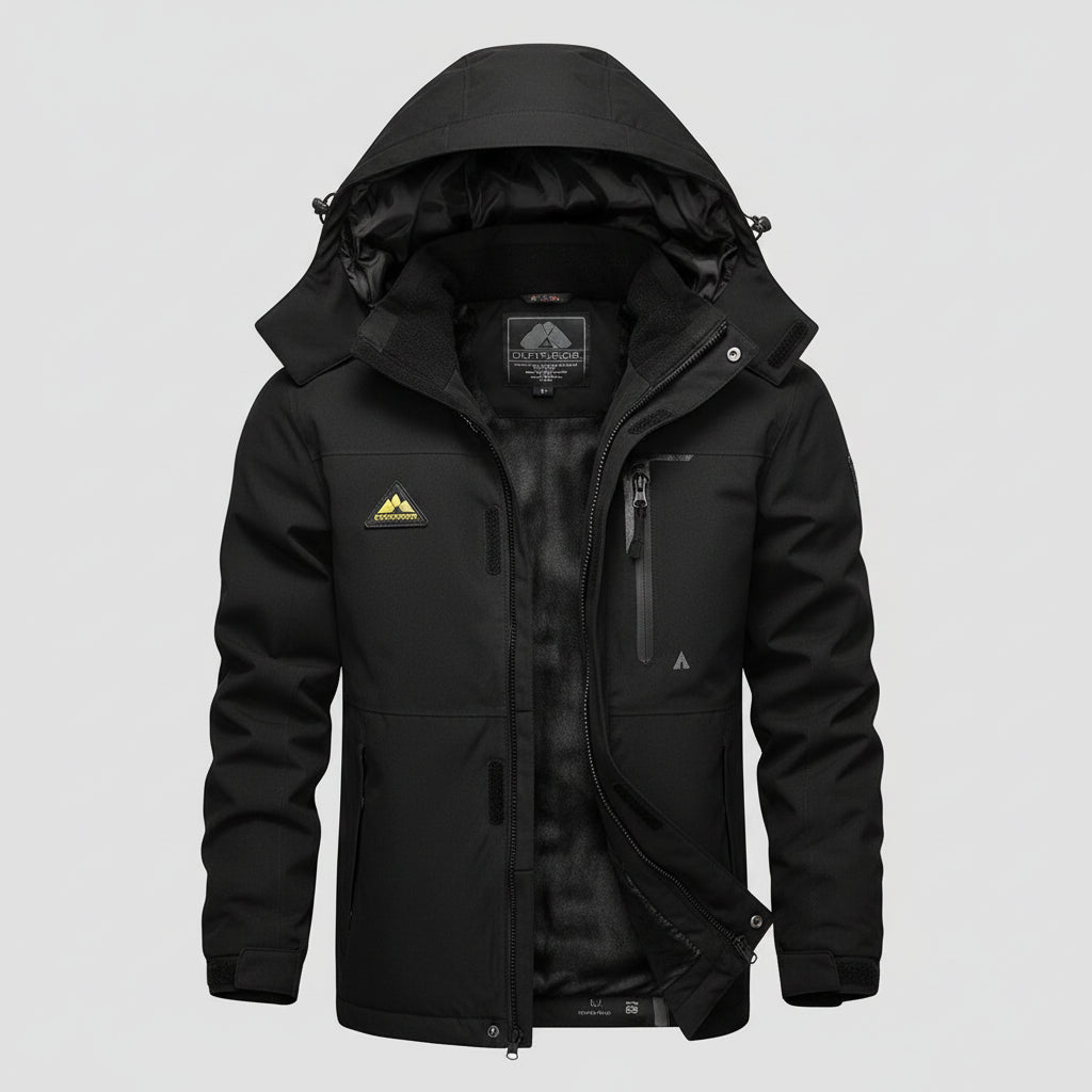 Waterdichte Winterjas Fleecevoering Buitenactiviteiten