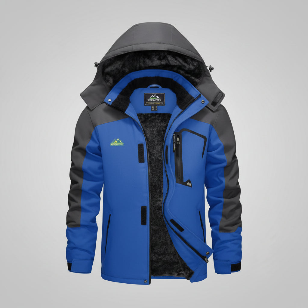Waterdichte Winterjas Fleecevoering Buitenactiviteiten