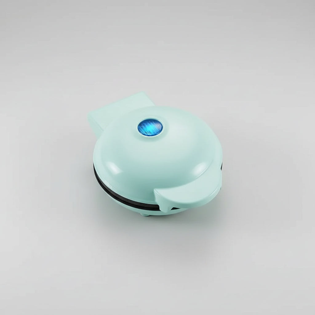 Mini Máquina de Waffles Elétrica Panini 350W