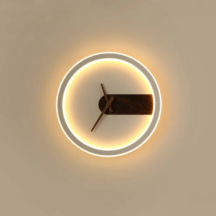 Lámpara de pared interior moderna LED Nielsen negra