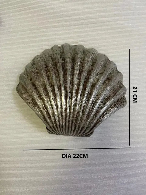 CoastalGlow - Schelpen Wandlamp Maritieme LED Verlichting voor Woonkamer & Hal