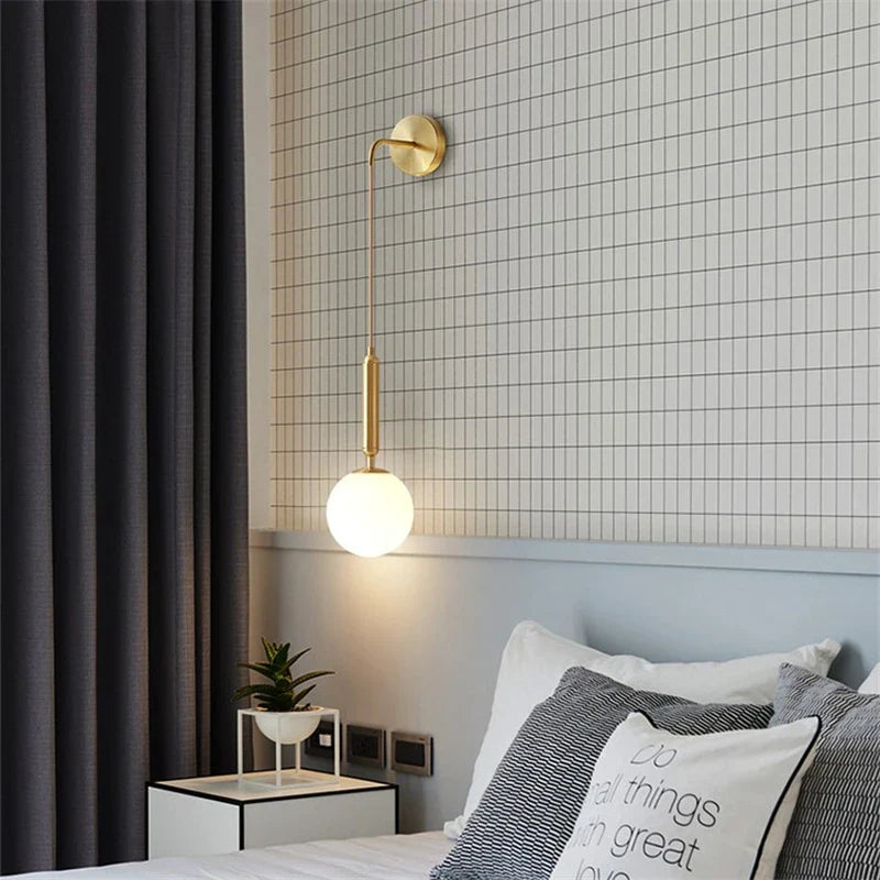 LumiVerre - Lámpara de pared de vidrio moderna