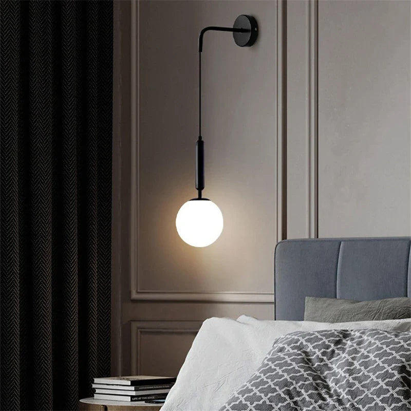LumiVerre - Lámpara de pared de vidrio moderna