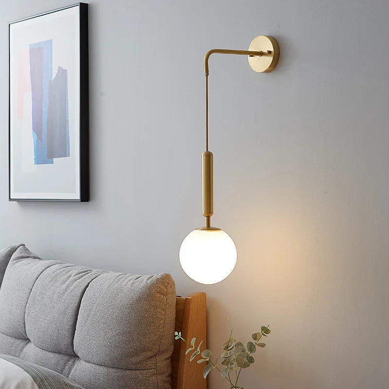 LumiVerre - Lámpara de pared de vidrio moderna